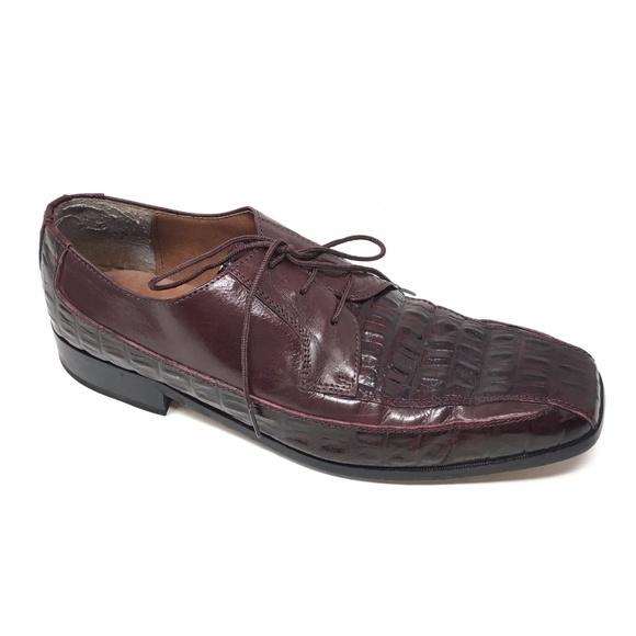 stacy adams burgundy shoes